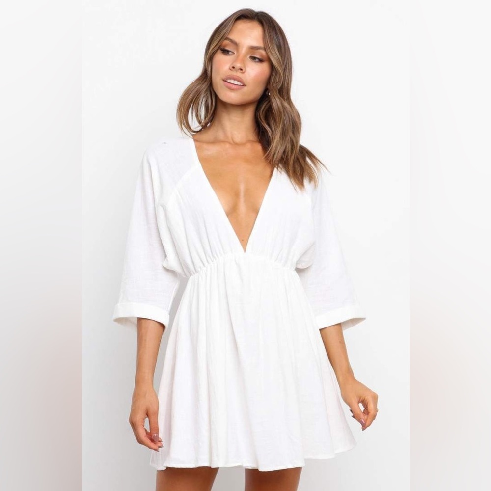 Petal and Pup, Eeli Dress, White, XS